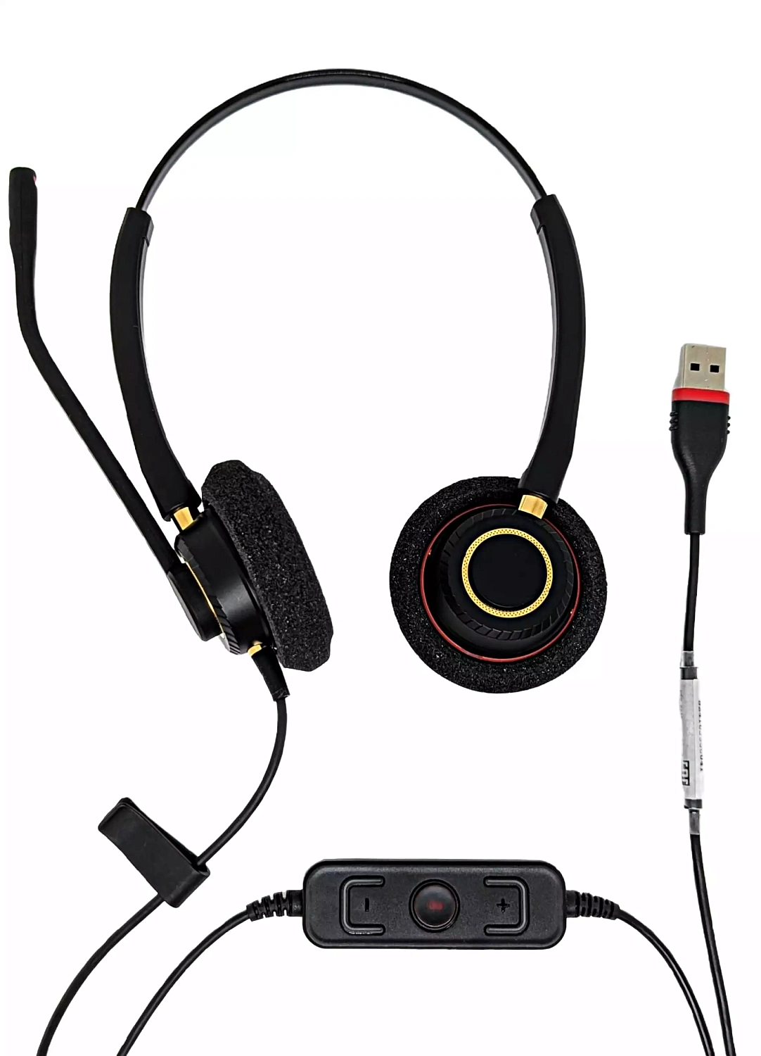 VoiceXpert VXH-500DM-S, проводная USB-гарнитура